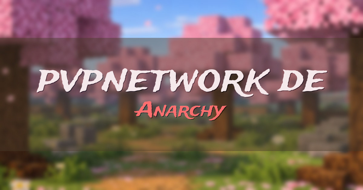 pvpnetwork.de Anarchy Minecraft server