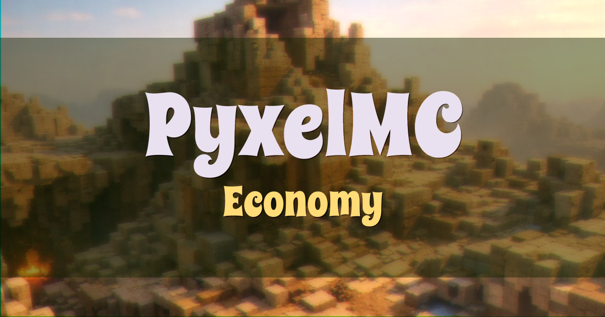 PyxelMC Economy Minecraft server