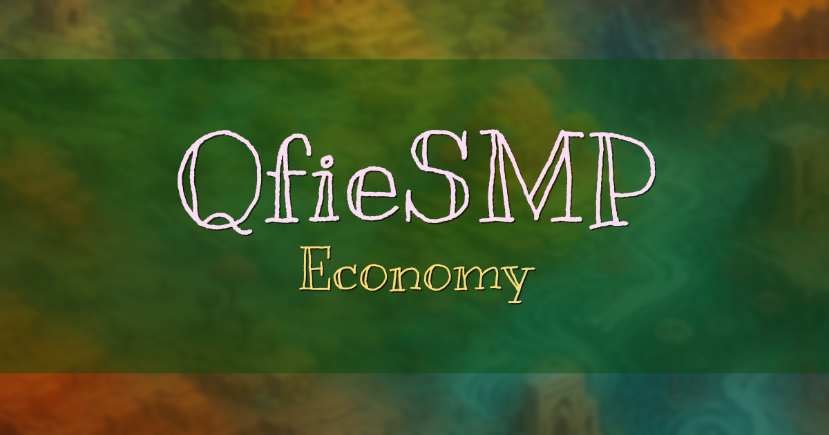 QfieSMP Economy Minecraft server