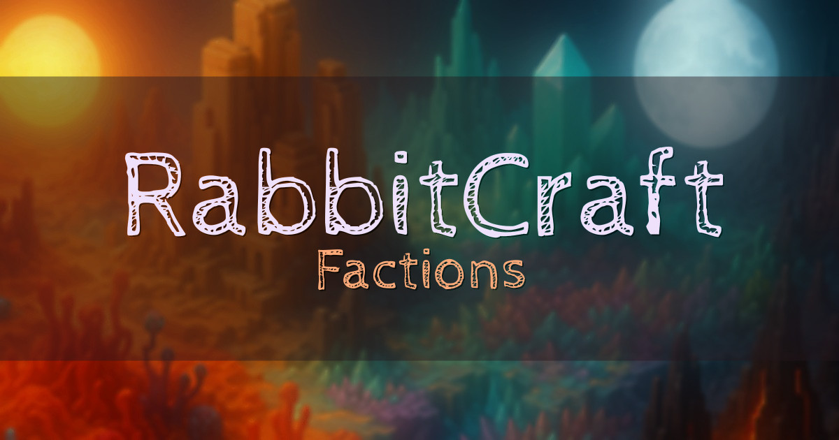 RabbitCraft Factions Minecraft server