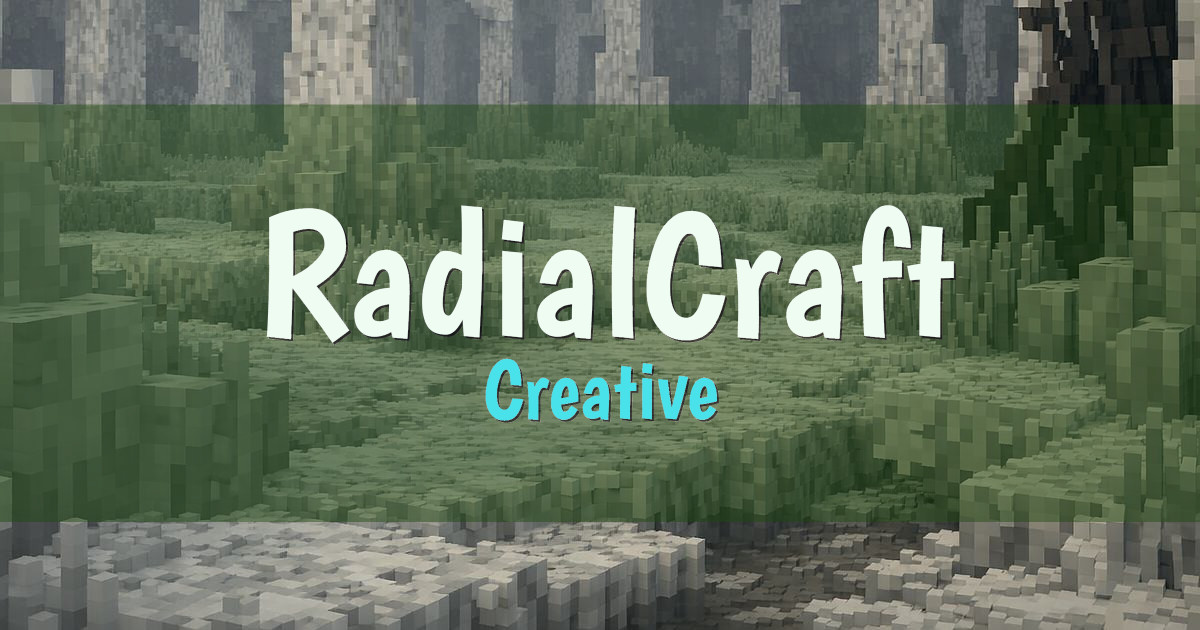 RadialCraft Creative Minecraft server