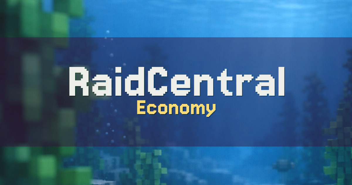 RaidCentral Economy Minecraft server