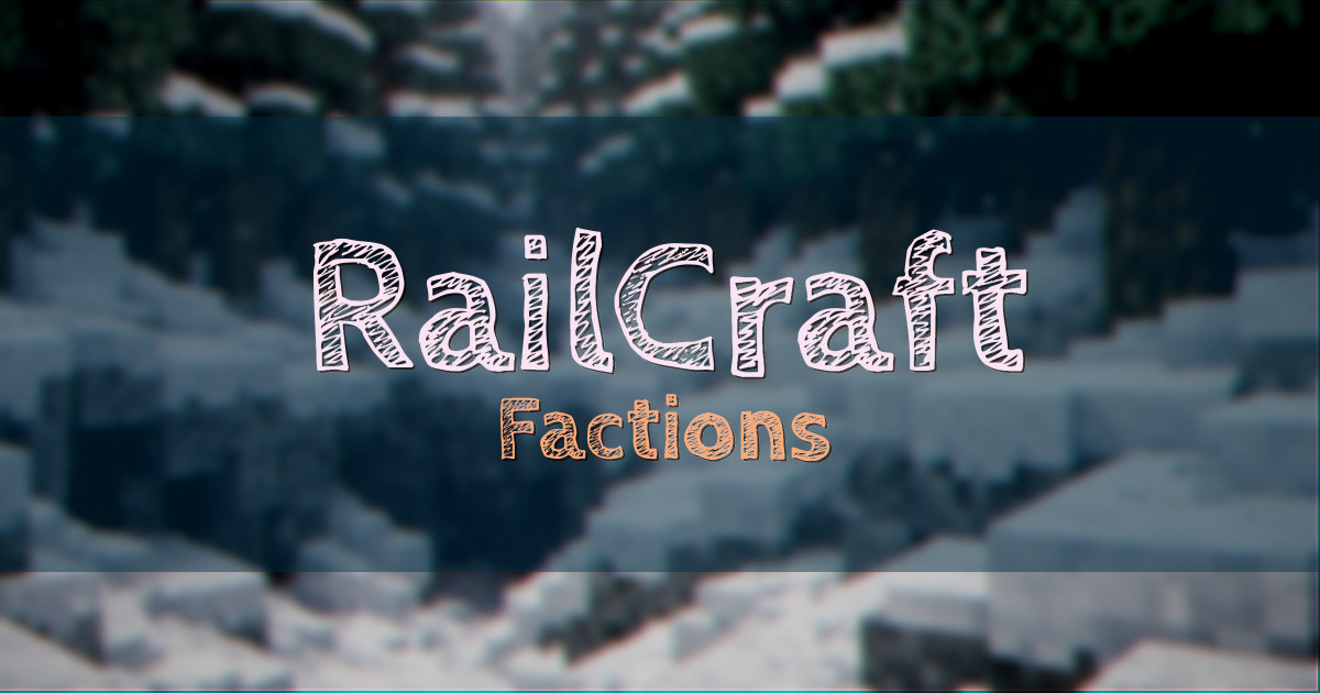 RailCraft Factions Minecraft server