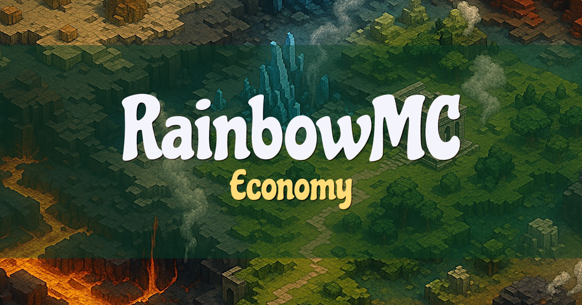 RainbowMC Economy Minecraft server