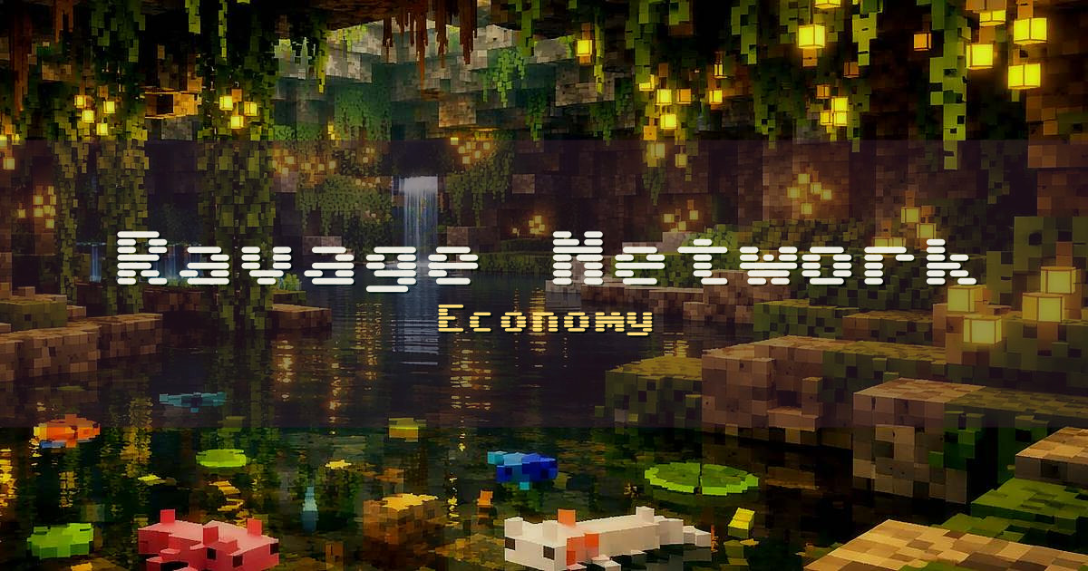 Ravage Network Economy Minecraft server