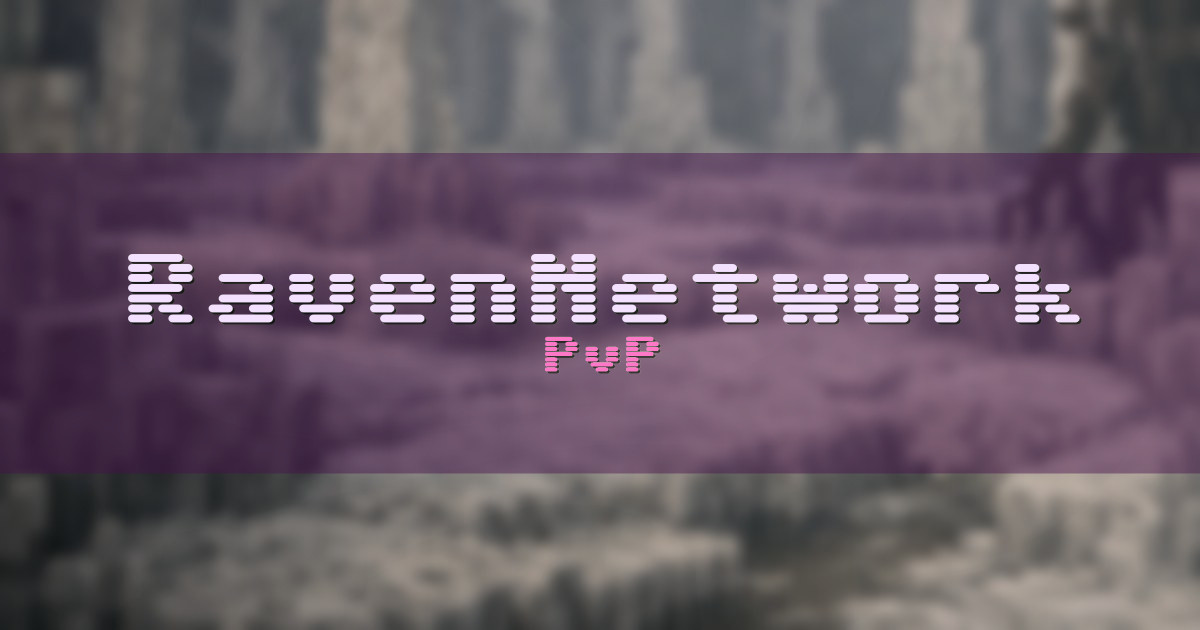 RavenNetwork PvP Minecraft server
