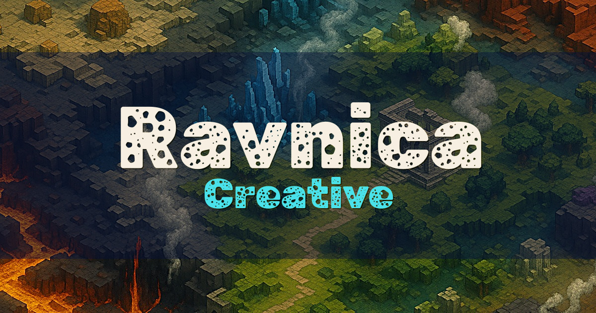 Ravnica Creative Minecraft server