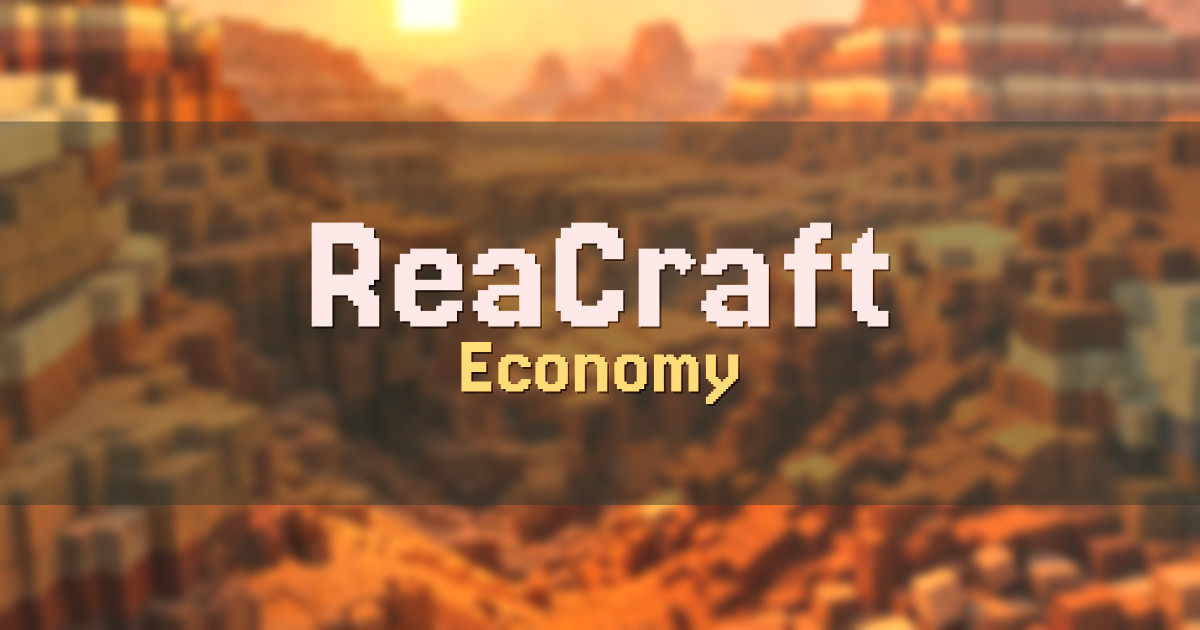 ReaCraft Economy Minecraft server