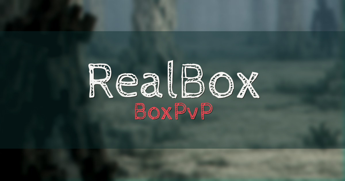 RealBox BoxPvP Minecraft server