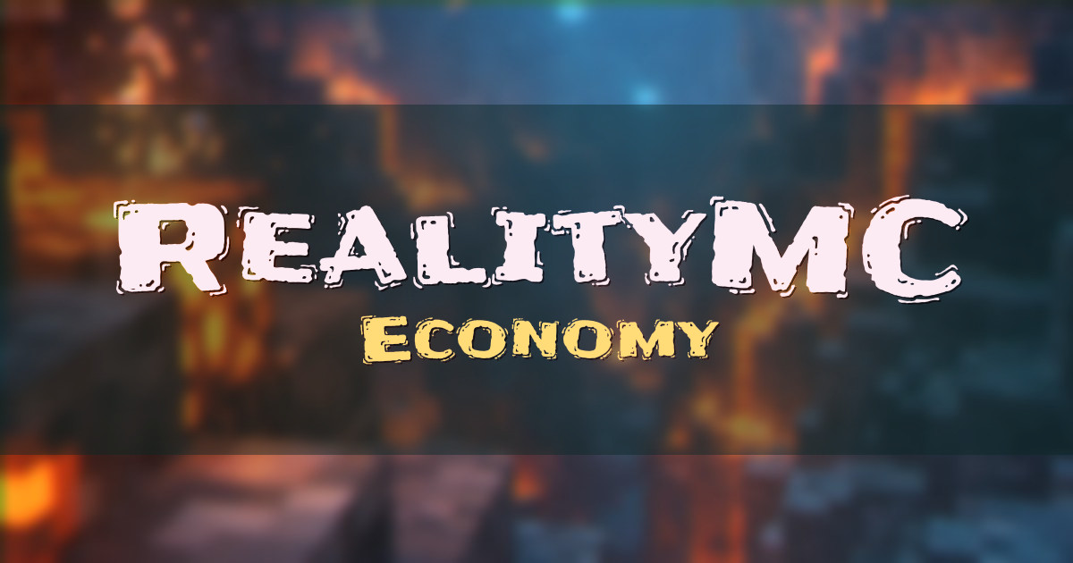RealityMC Economy Minecraft server