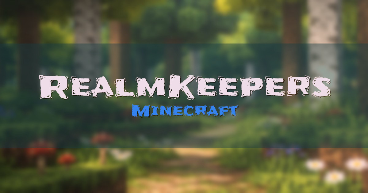 RealmKeepers Minecraft server