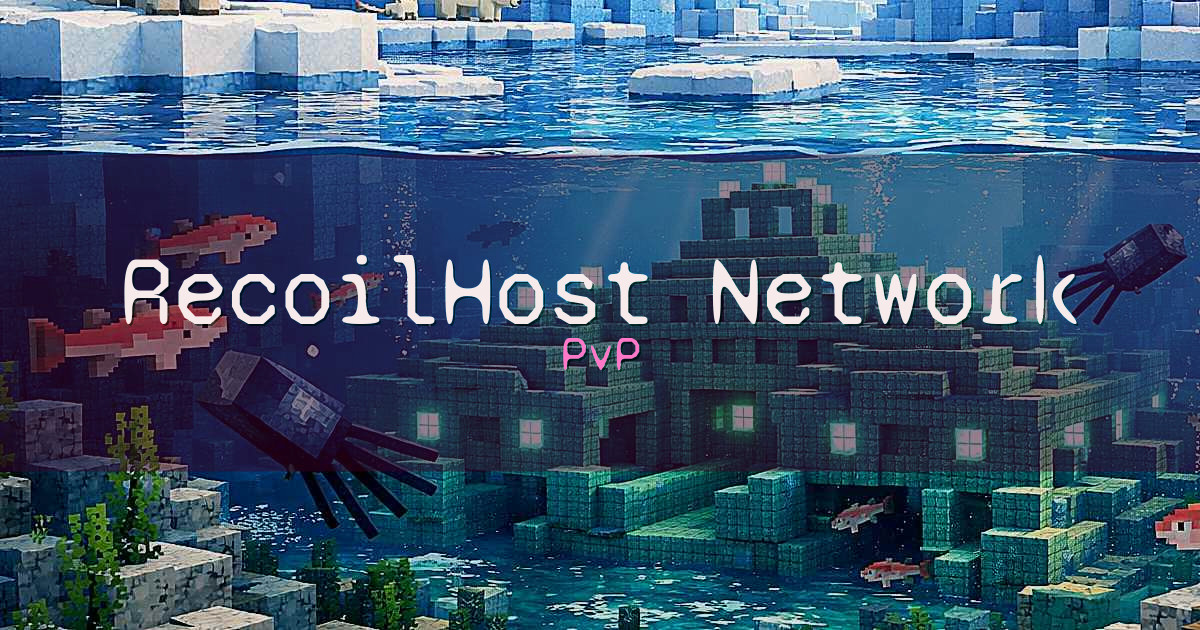 RecoilHost Network PvP Minecraft server