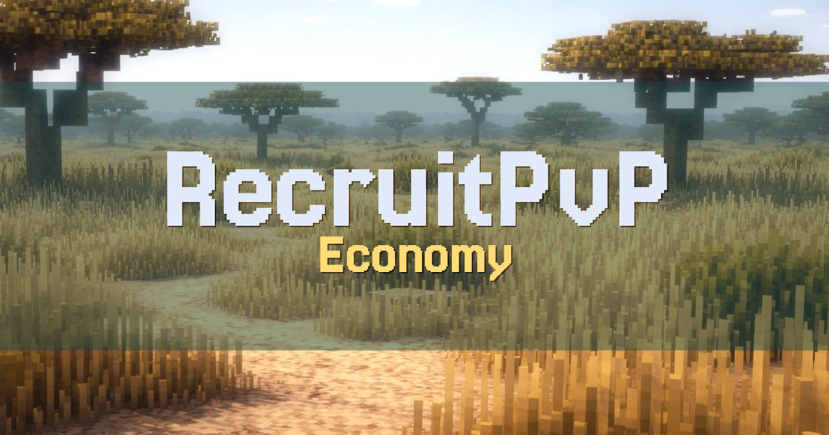 RecruitPvP Economy Minecraft server