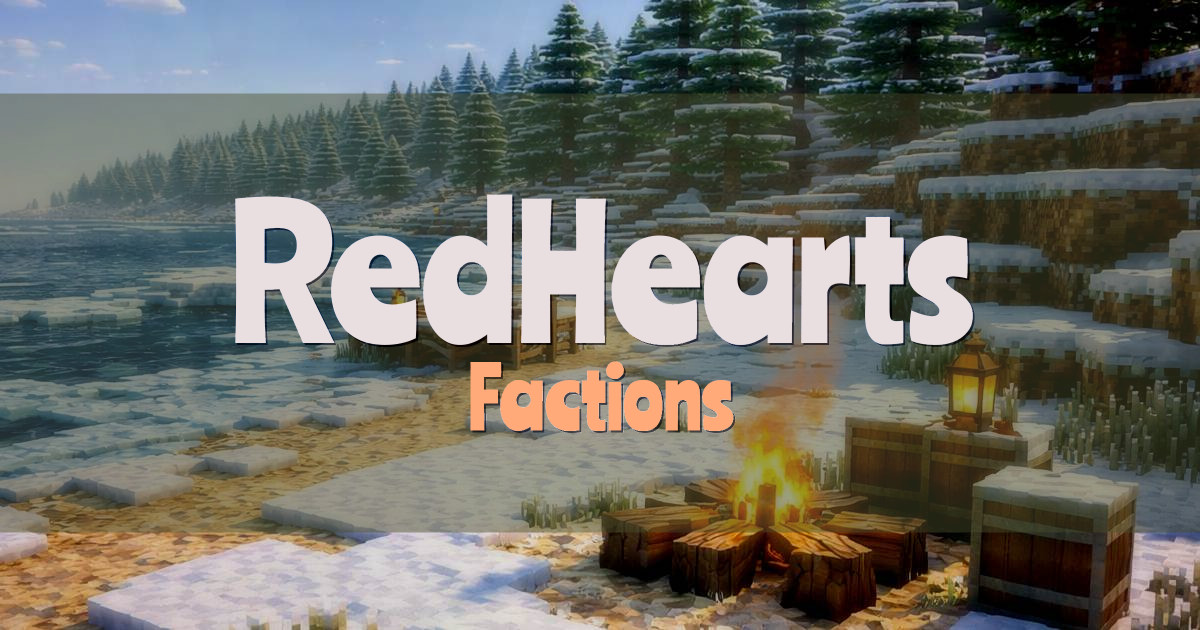 RedHearts Factions Minecraft server