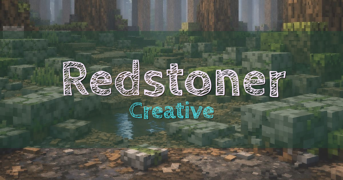 Redstoner Creative Minecraft server