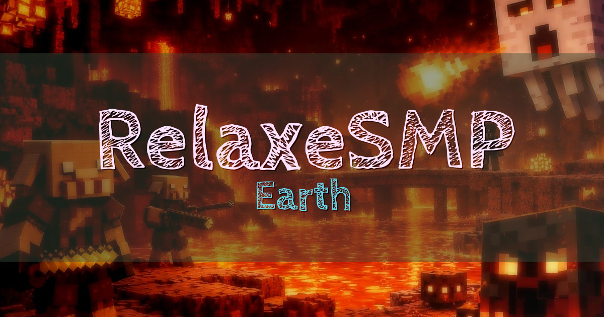 RelaxeSMP Earth Minecraft server