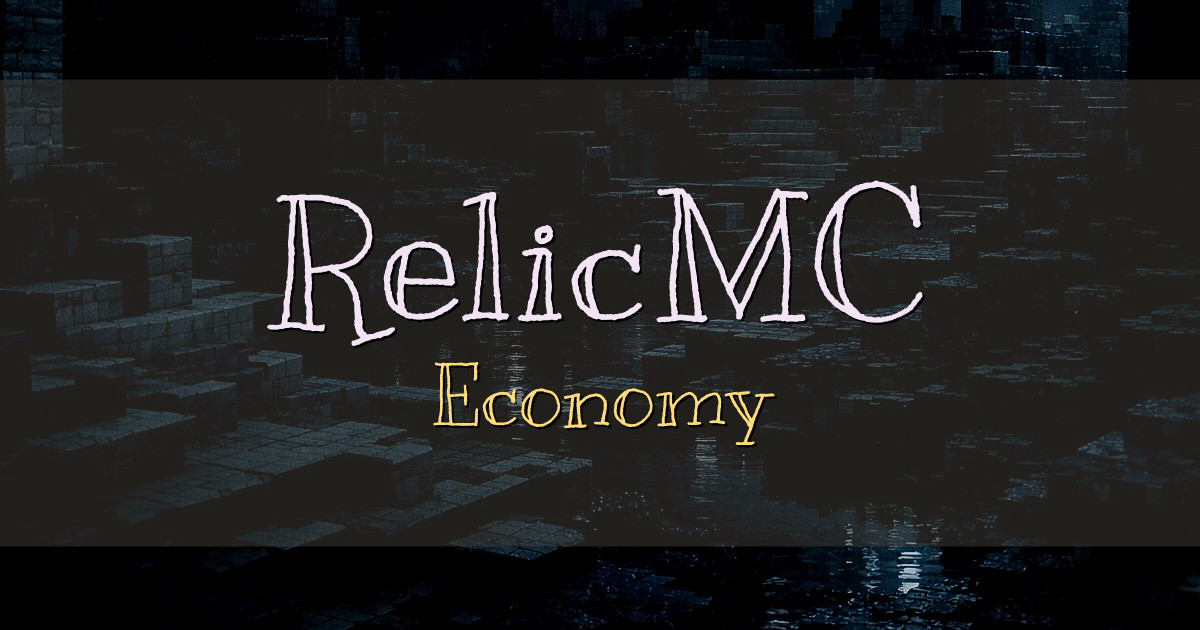 RelicMC Economy Minecraft server