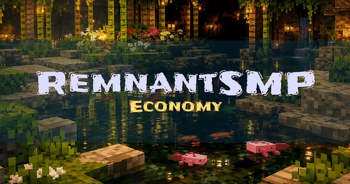RemnantSMP Economy Minecraft server