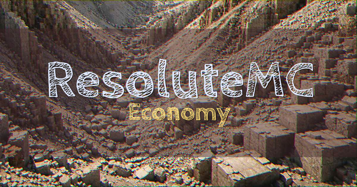 ResoluteMC Economy Minecraft server