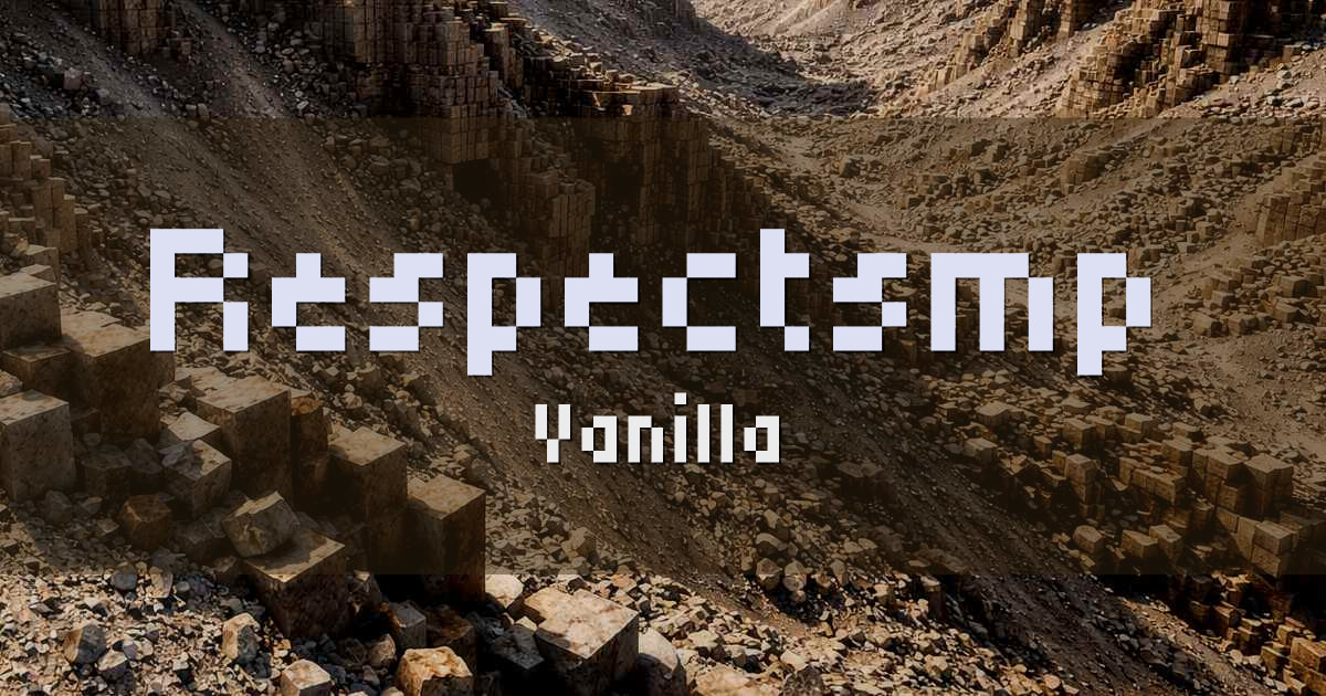 Respectsmp Vanilla Minecraft server