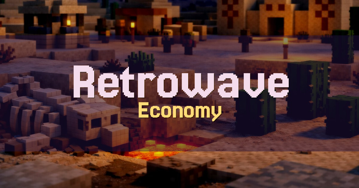 Retrowave Economy Minecraft server