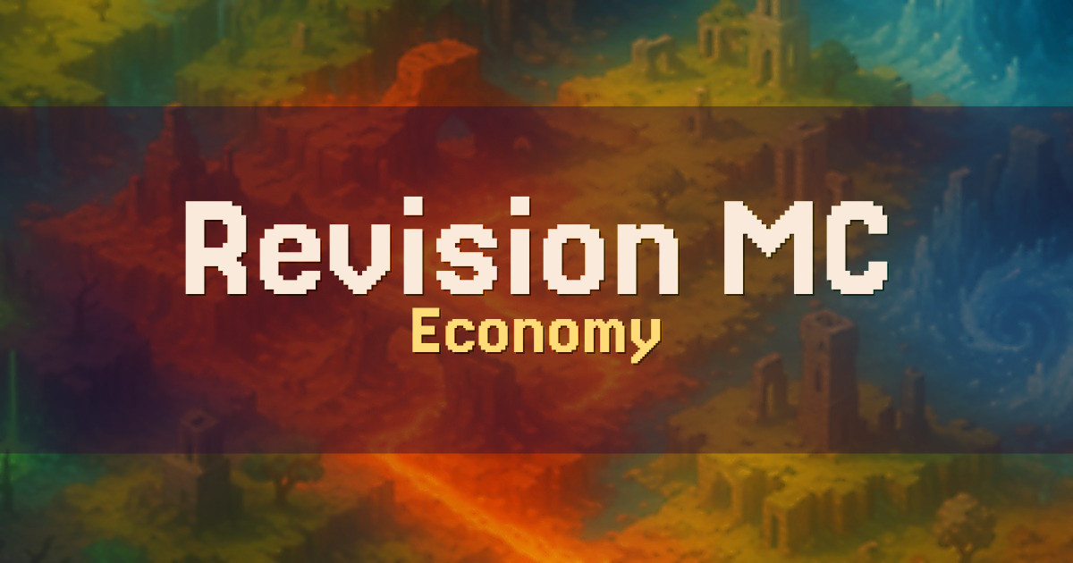 Revision MC Economy Minecraft server