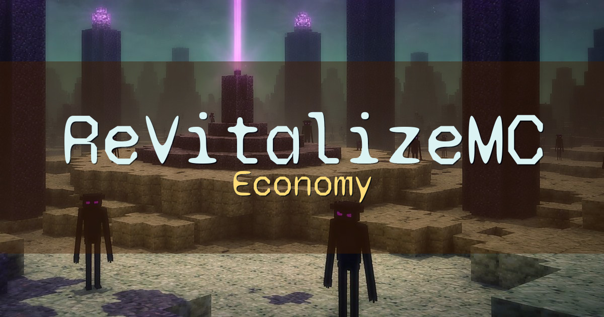 ReVitalizeMC Economy Minecraft server