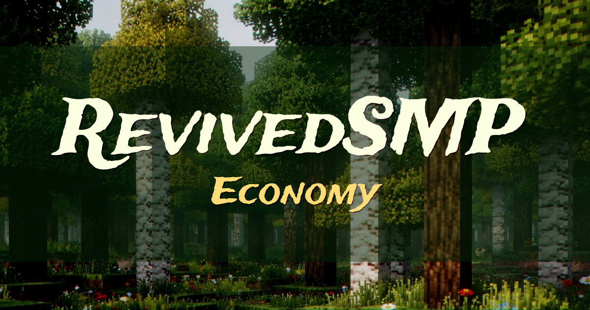 RevivedSMP Economy Minecraft server