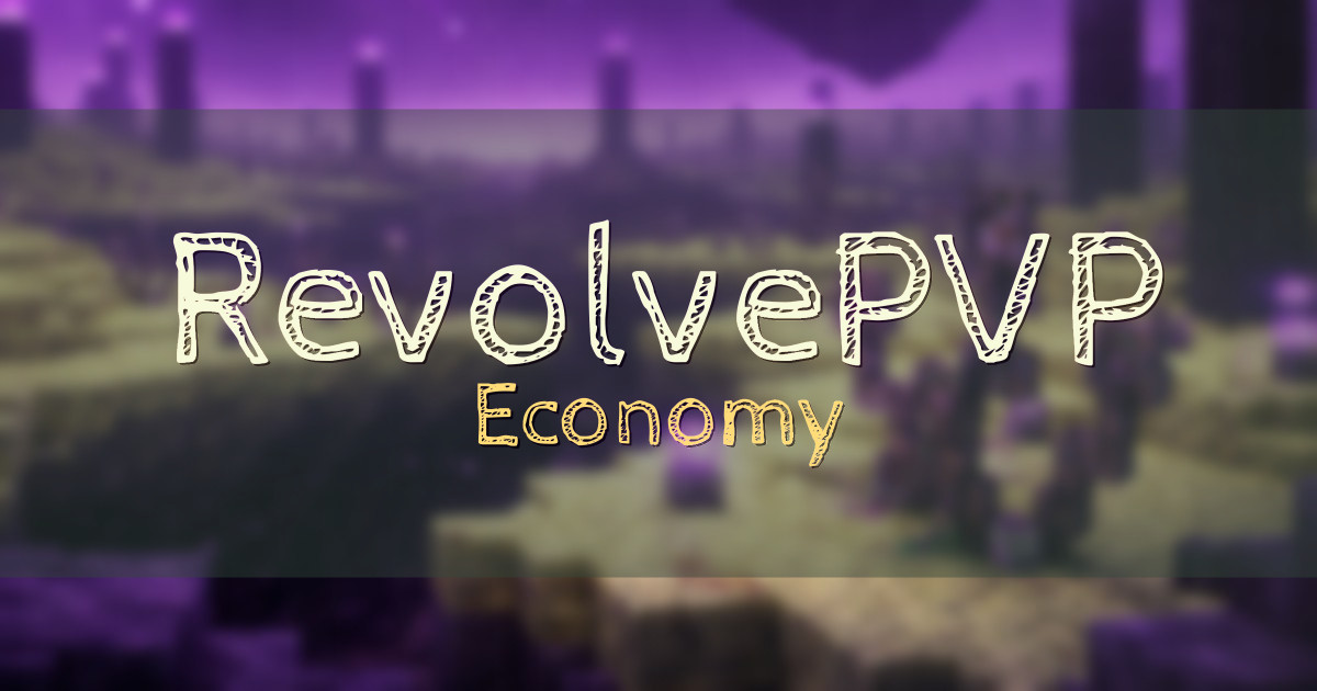 RevolvePVP Economy Minecraft server