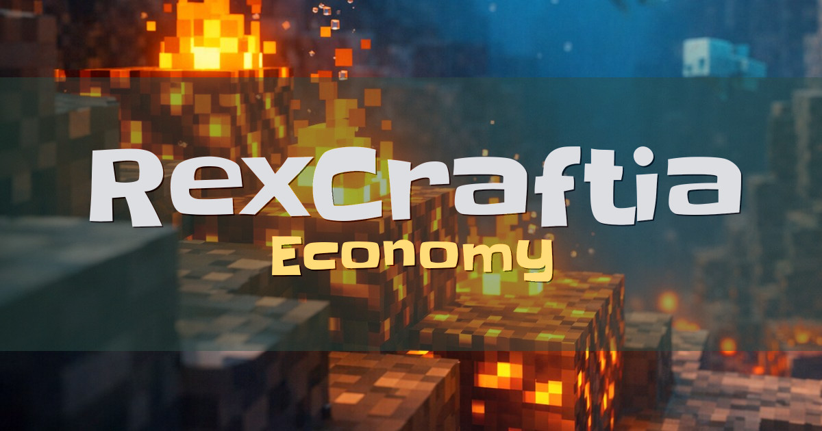 RexCraftia Economy Minecraft server