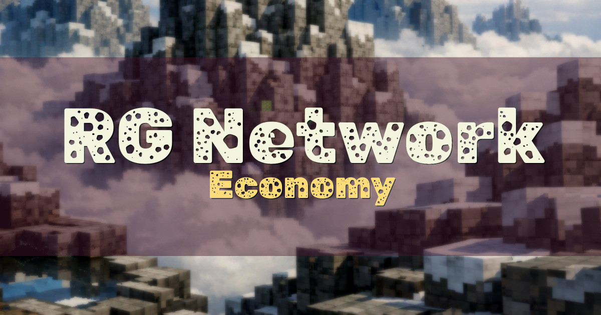 RG Network Economy Minecraft server