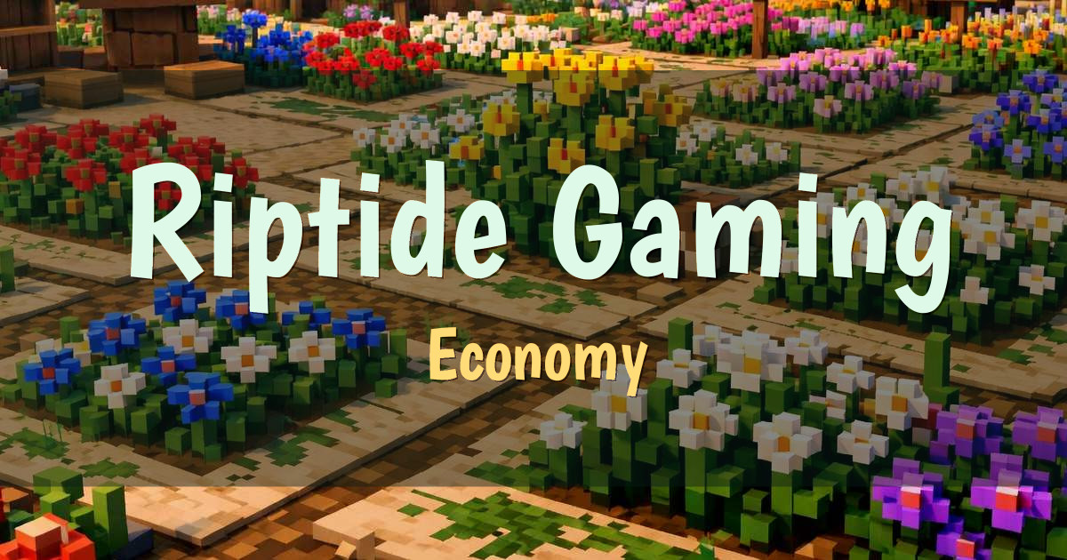 Riptide Gaming Economy Minecraft server