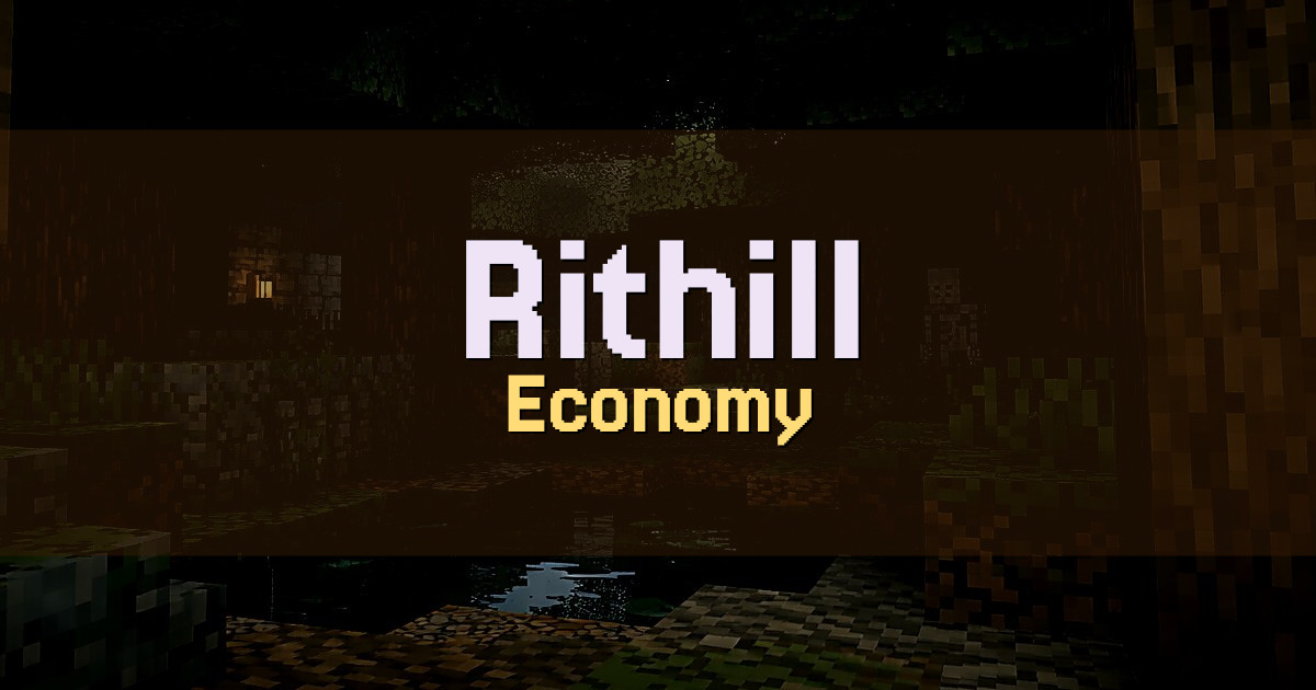 Rithill Economy Minecraft server