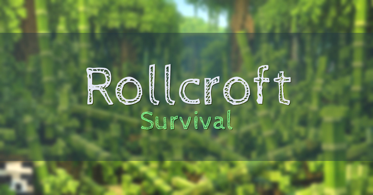 Rollcroft Survival Minecraft server