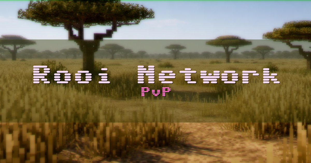 Rooi Network PvP Minecraft server