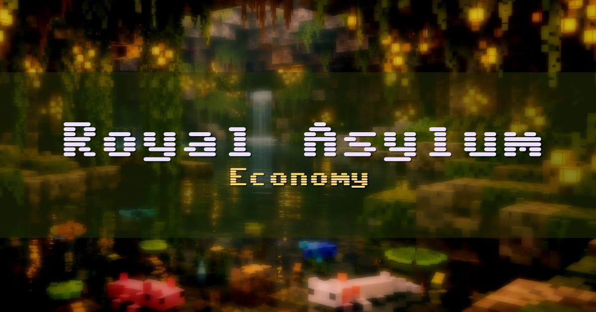 Royal Asylum Economy Minecraft server