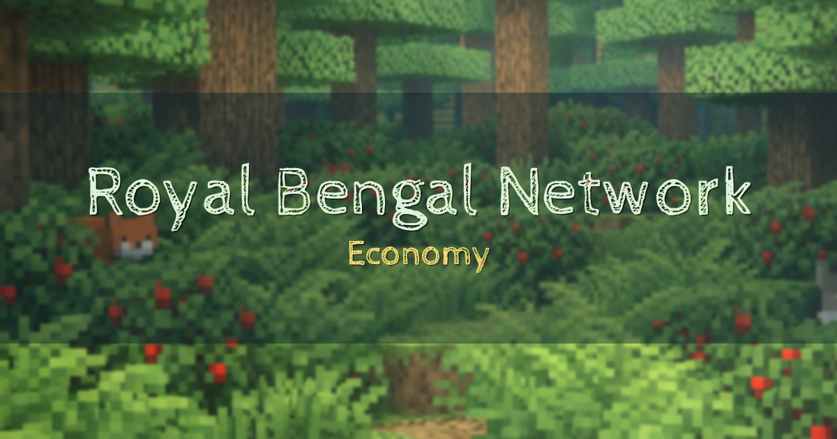 Royal Bengal Network Economy Minecraft server