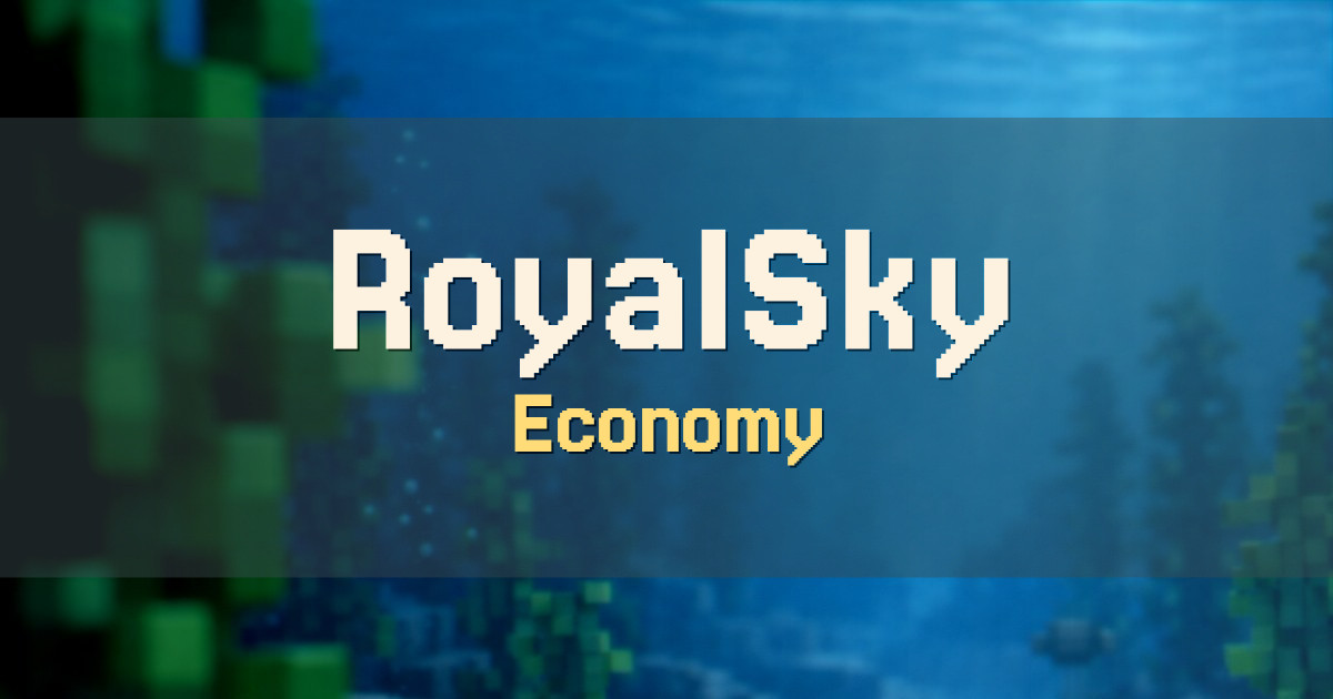 RoyalSky Economy Minecraft server