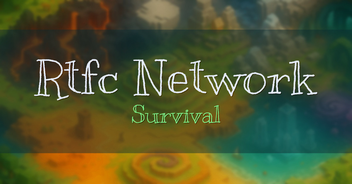Rtfc Network Survival Minecraft server