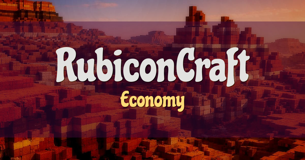 RubiconCraft Economy Minecraft server