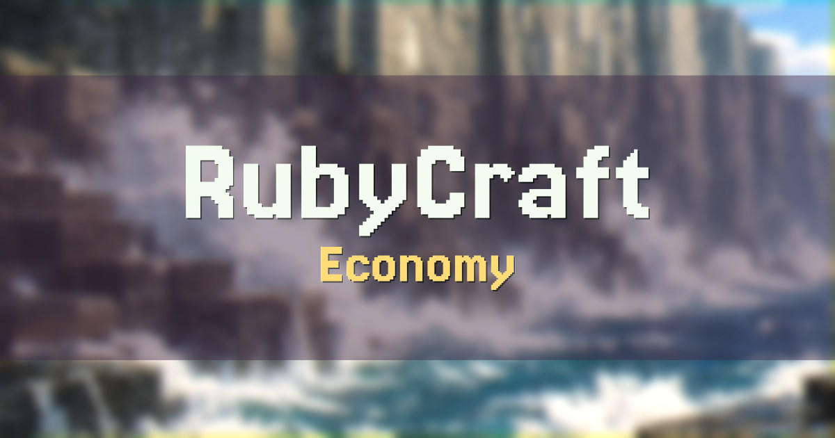 RubyCraft Economy Minecraft server
