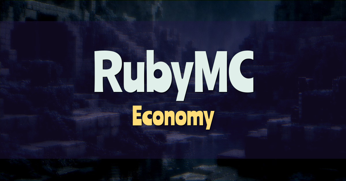 RubyMC Economy Minecraft server