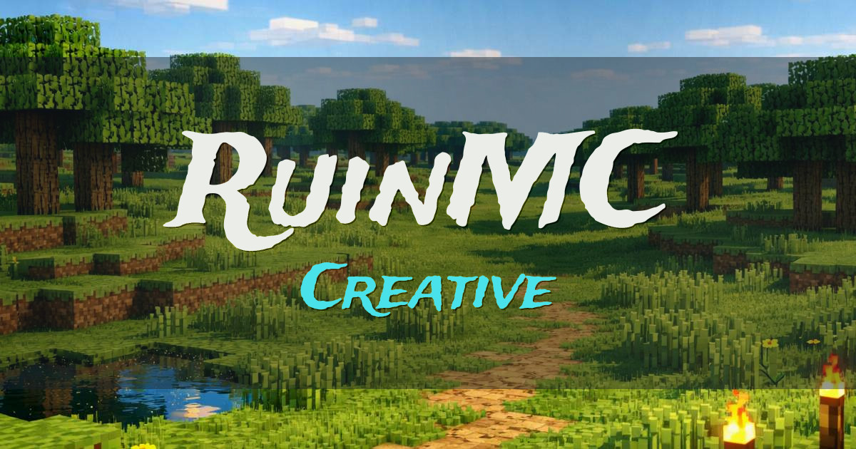 RuinMC Creative Minecraft server