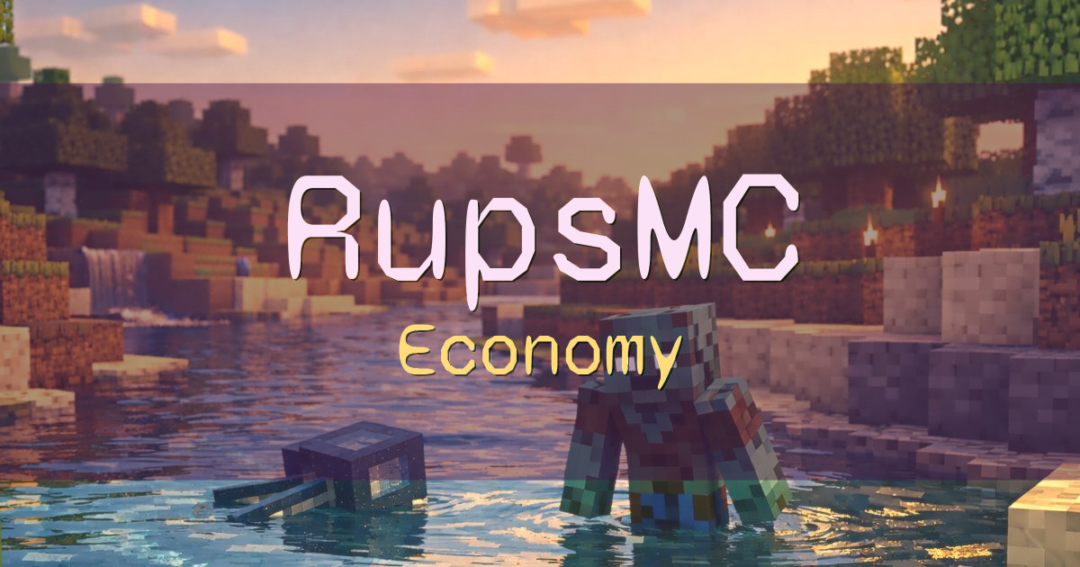 RupsMC Economy Minecraft server