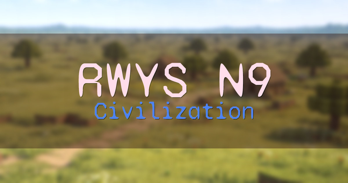 RWYS N9 Civilization Minecraft server