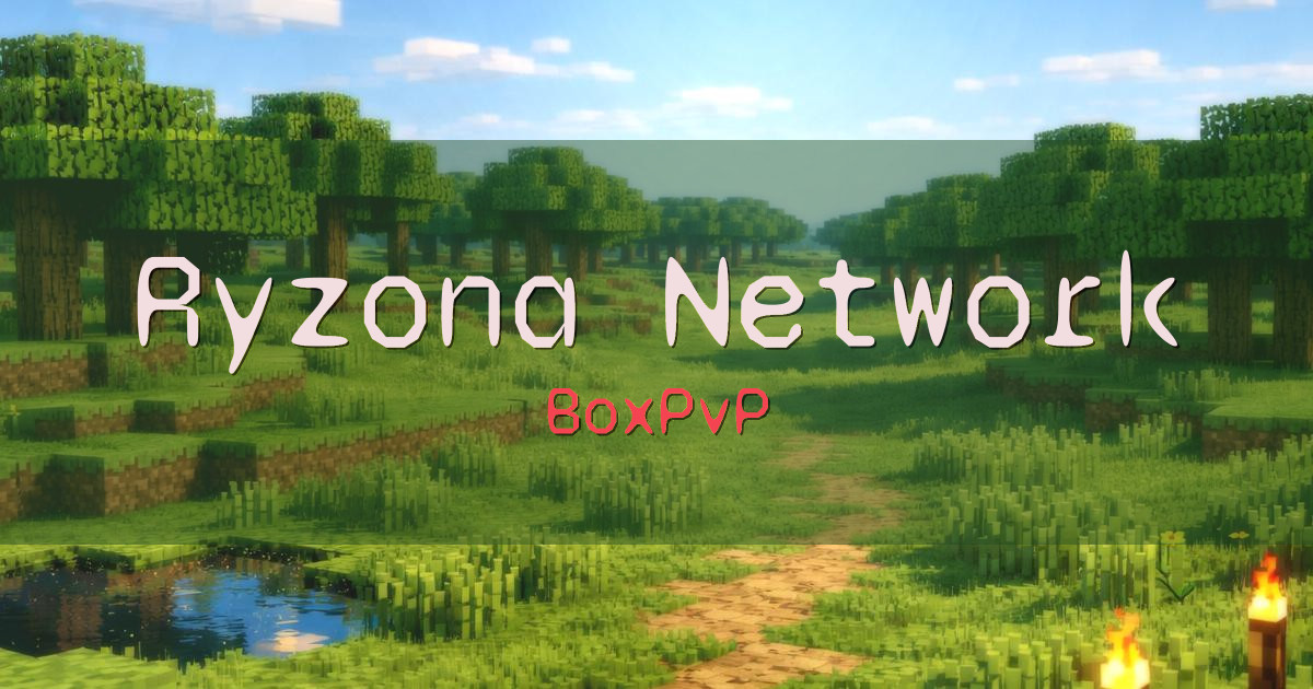 Ryzona Network BoxPvP Minecraft server