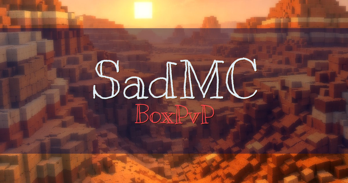 SadMC BoxPvP Minecraft server