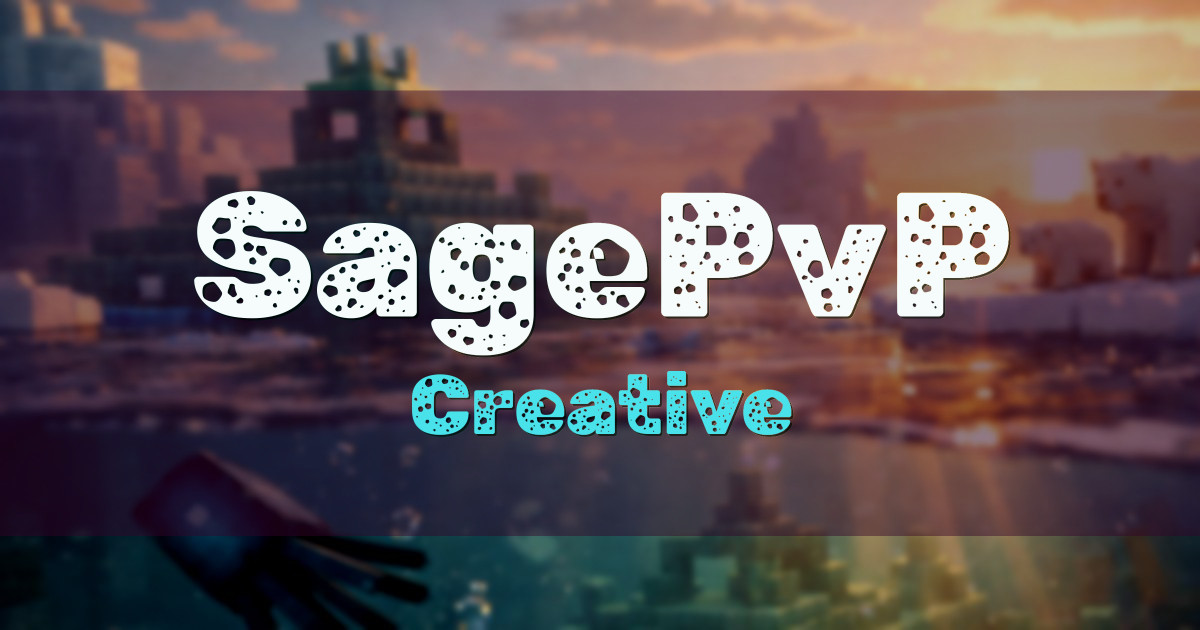 SagePvP Creative Minecraft server