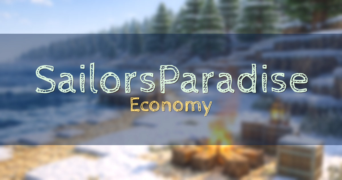 SailorsParadise Economy Minecraft server