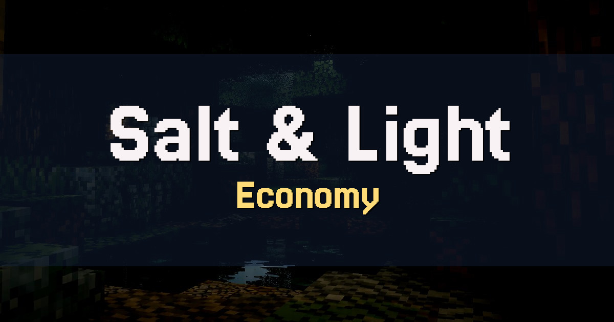 Salt & Light Economy Minecraft server